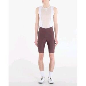 Rapha Men's Core Bib Shorts Size Large Huckleberry/ White Cycling Padded